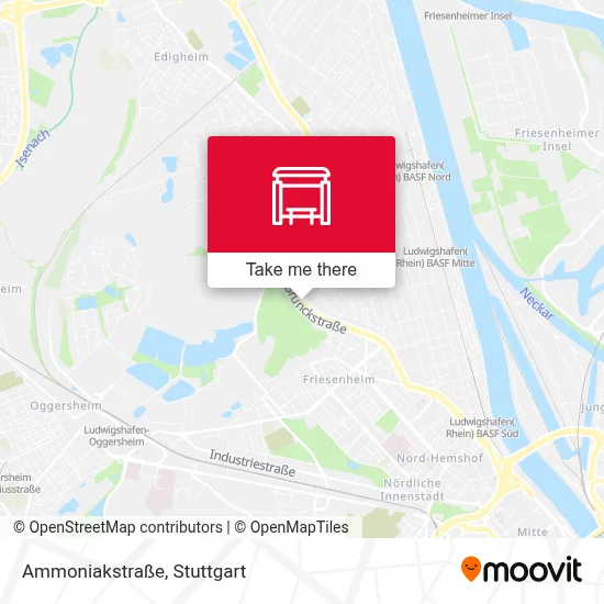 Ammoniakstraße map