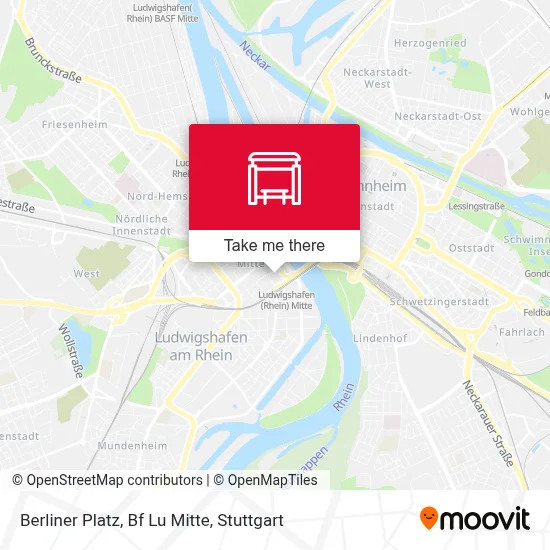 Berliner Platz, Bf Lu Mitte map