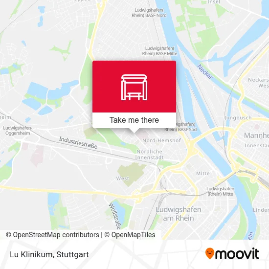 Lu Klinikum map