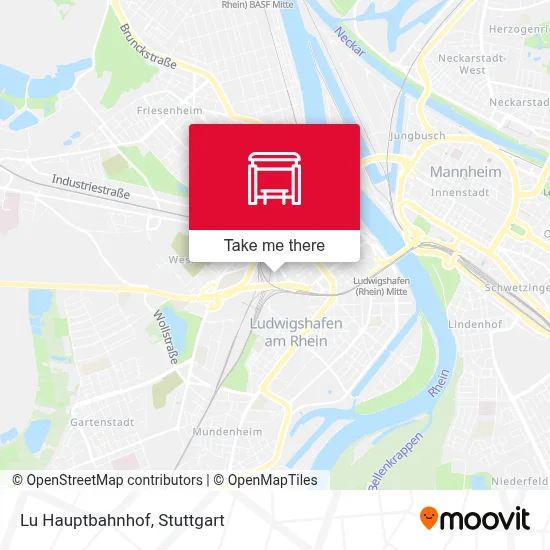 Lu Hauptbahnhof map