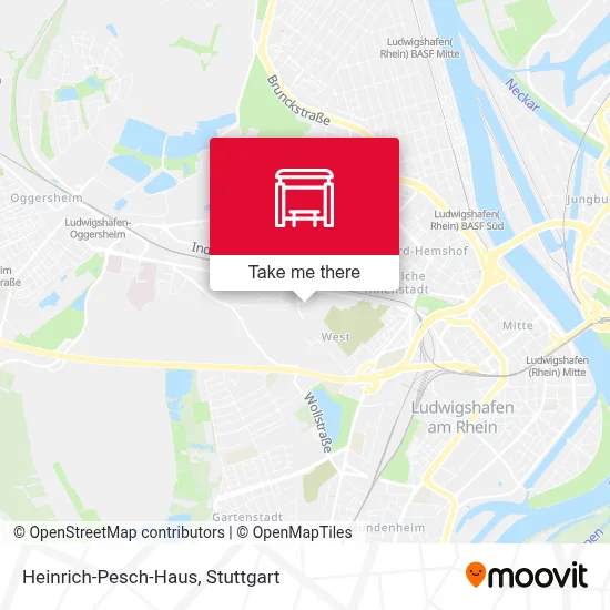 Heinrich-Pesch-Haus map