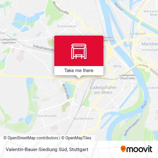 Valentin-Bauer-Siedlung Süd map