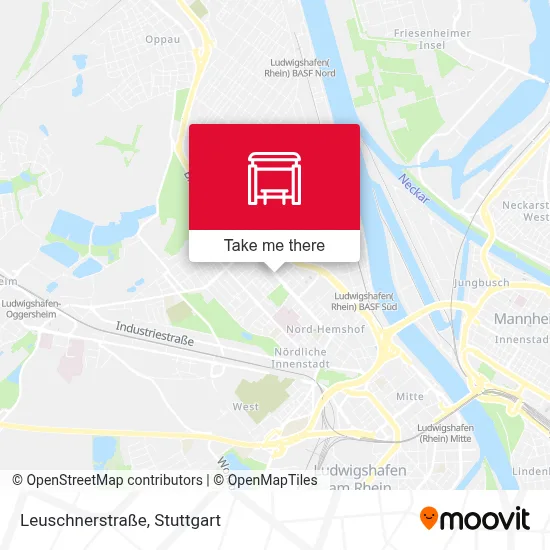 Leuschnerstraße map