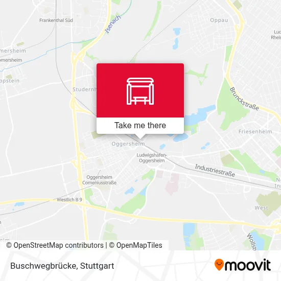 Buschwegbrücke map