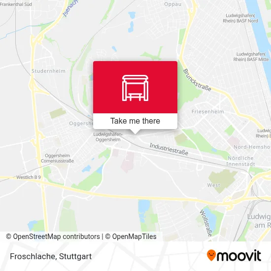 Froschlache map