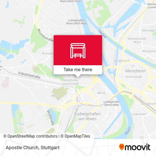 Apostelkirche map