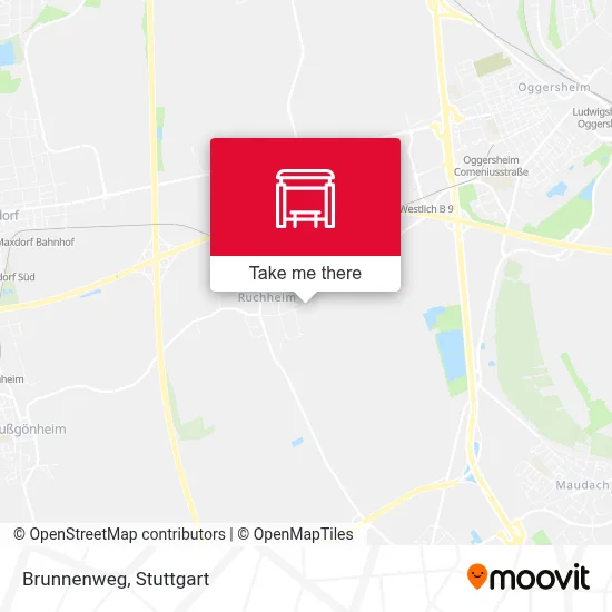 Brunnenweg map