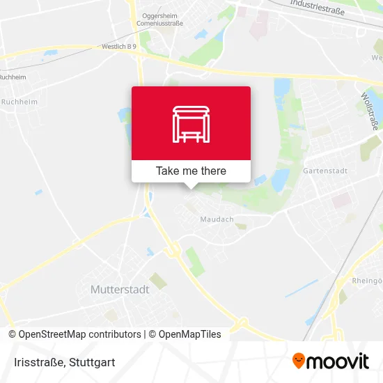 Irisstraße map
