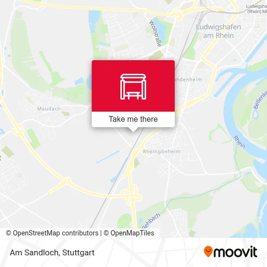 Am Sandloch map