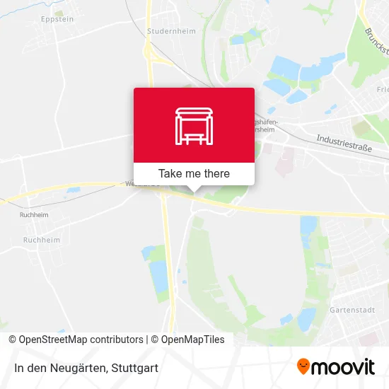 In den Neugärten map