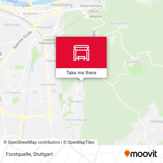 Forstquelle map