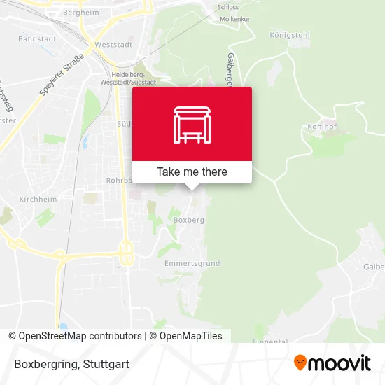 Boxbergring map