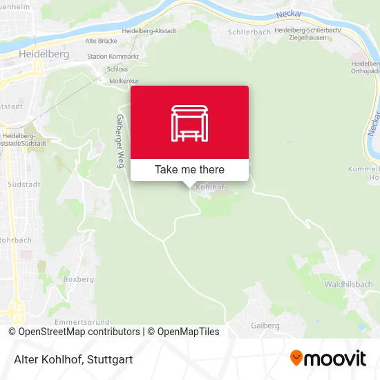 Alter Kohlhof map