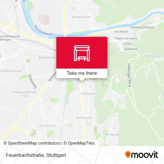 Feuerbachstraße map