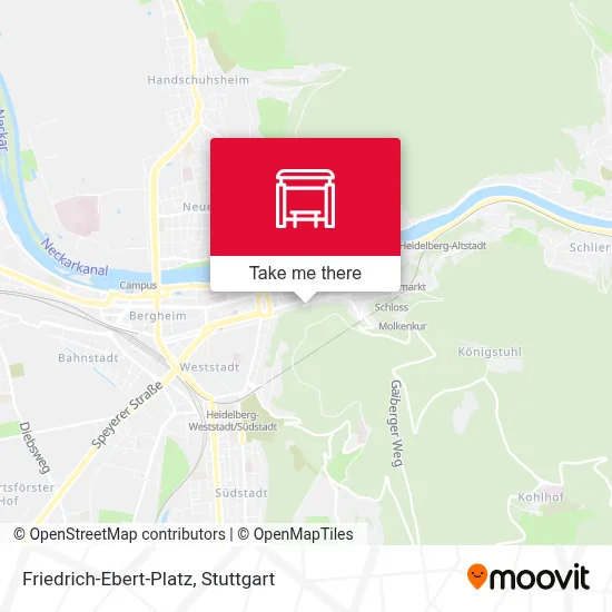 Friedrich-Ebert-Platz map