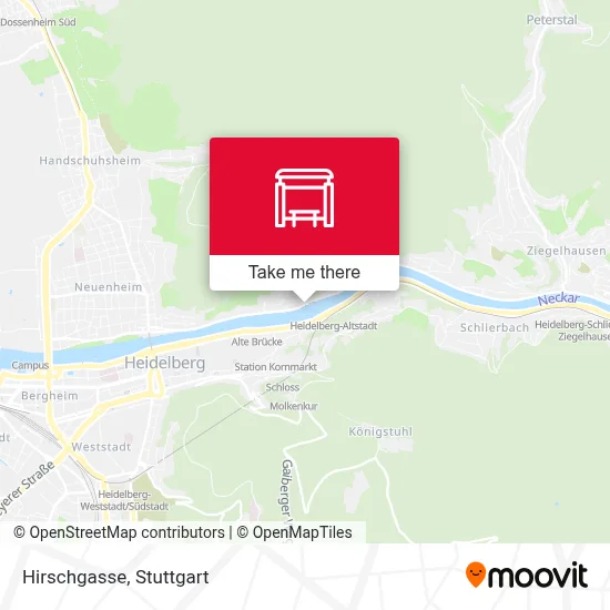 Hirschgasse map