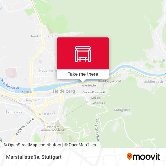 Marstallstraße map