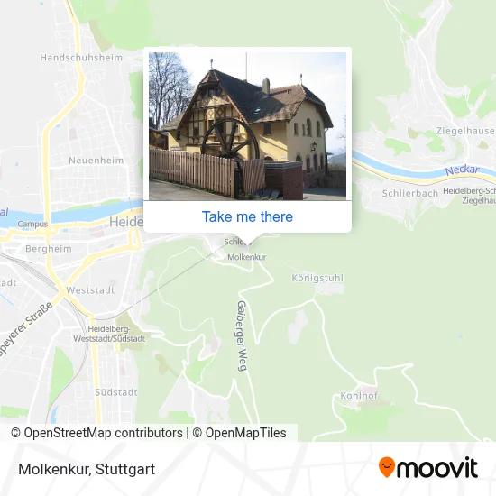 Molkenkur map