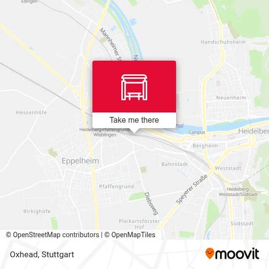Ochsenkopf map