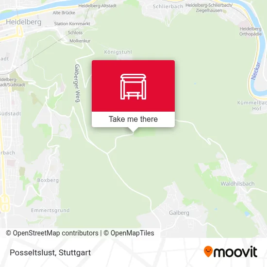 Posseltslust map