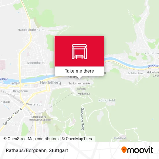 Rathaus/Bergbahn map