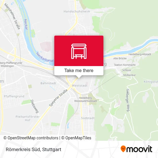 Römerkreis Süd map
