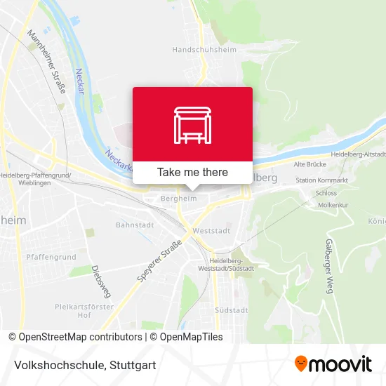 Volkshochschule map
