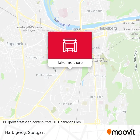 Harbigweg map
