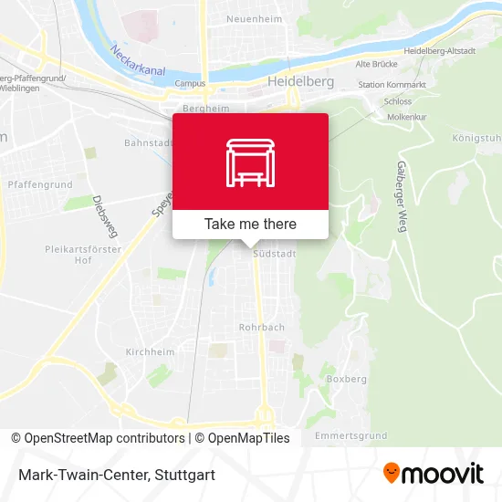 Mark-Twain-Center map