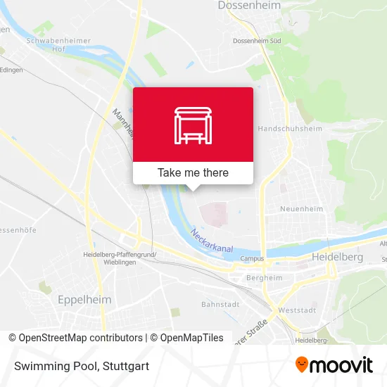 Schwimmbad map
