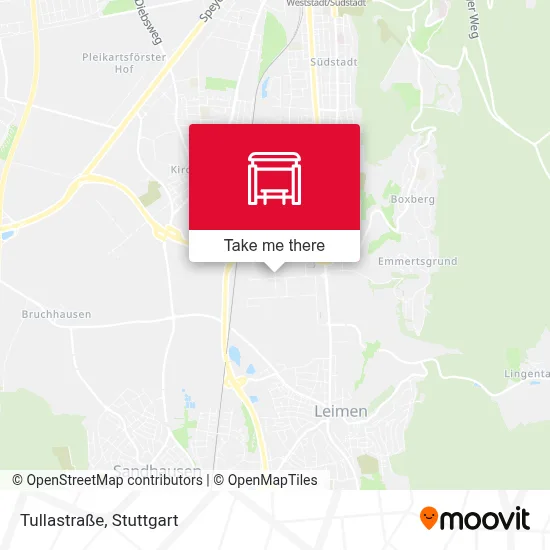 Tullastraße map