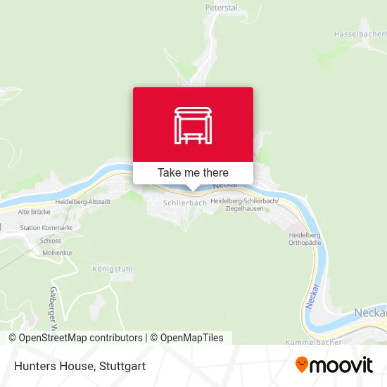 Jägerhaus map