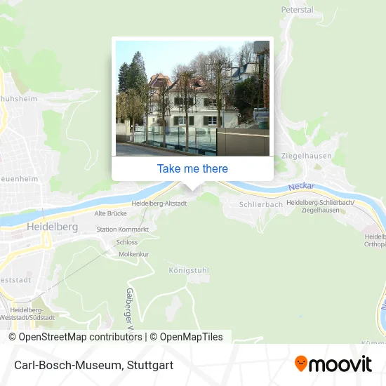 Carl-Bosch-Museum map