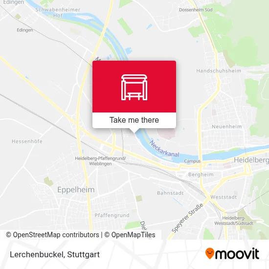 Lerchenbuckel map