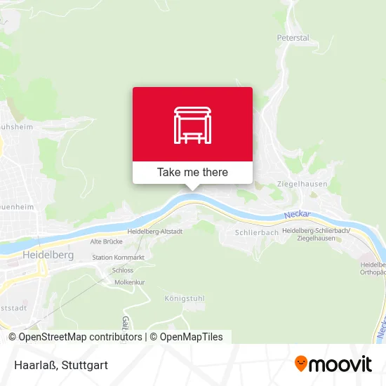 Haarlaß map