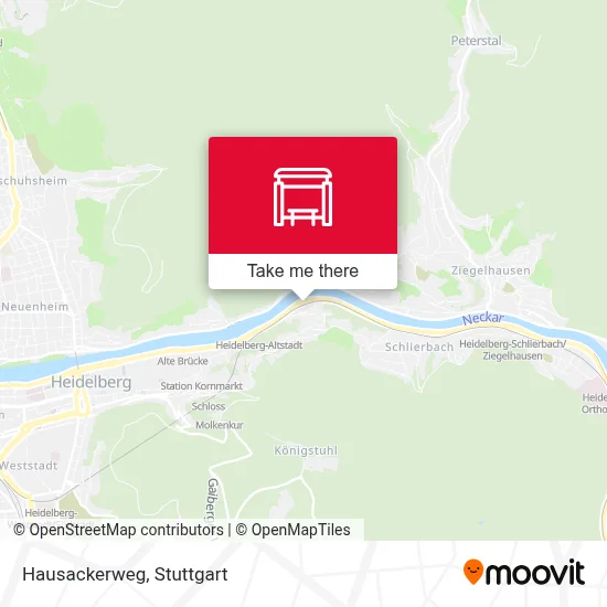 Hausackerweg map