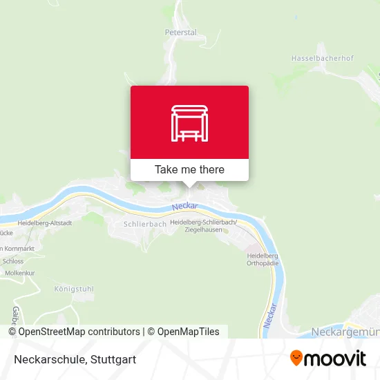 Neckarschule map