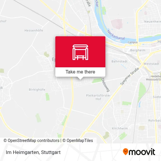 Im Heimgarten map