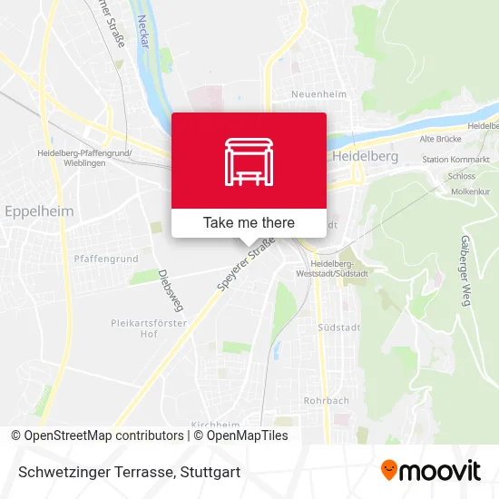 Schwetzinger Terrasse map
