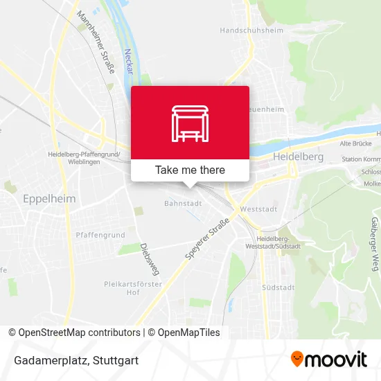Gadamerplatz map