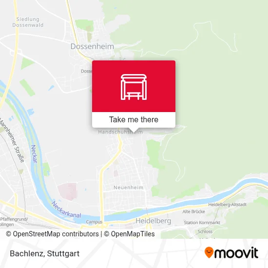 Bachlenz map