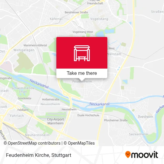 Feudenheim Kirche map