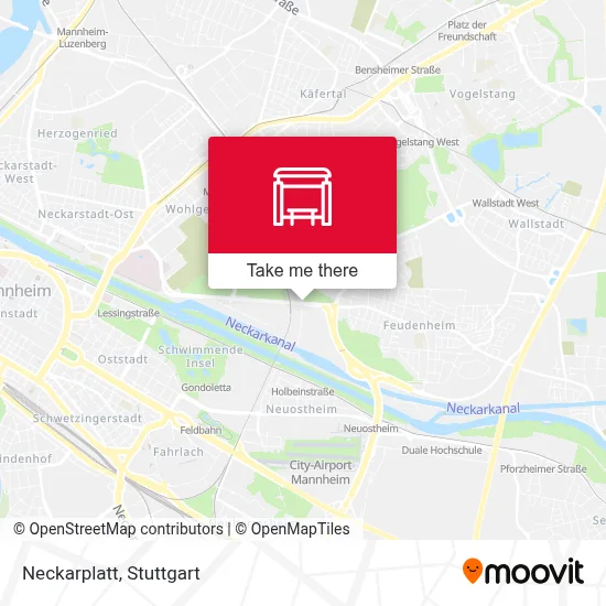 Neckarplatt map