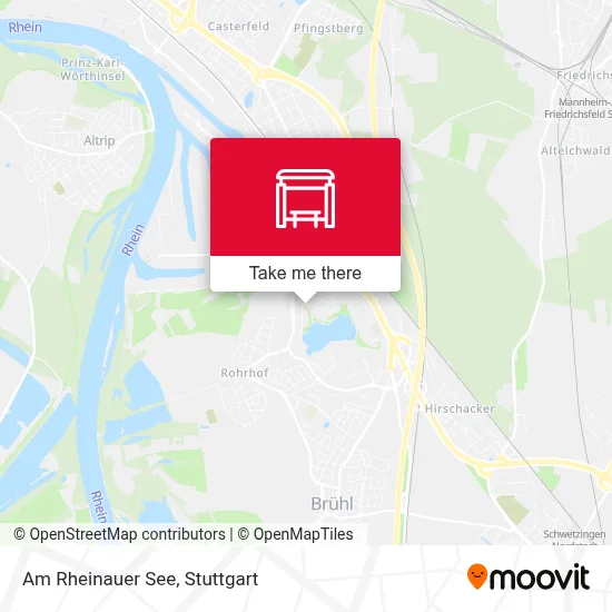 Am Rheinauer See map