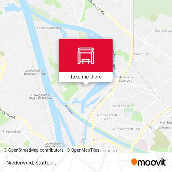 Niederweid map