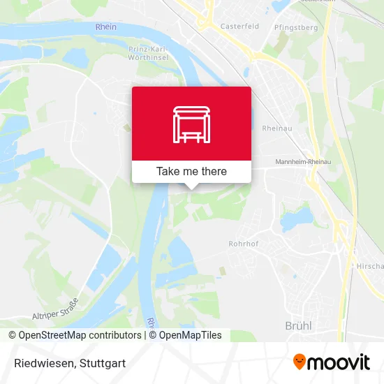 Riedwiesen map