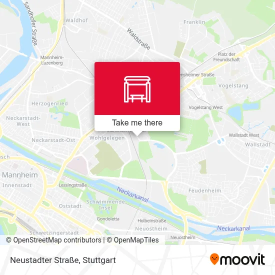 Neustadter Straße map