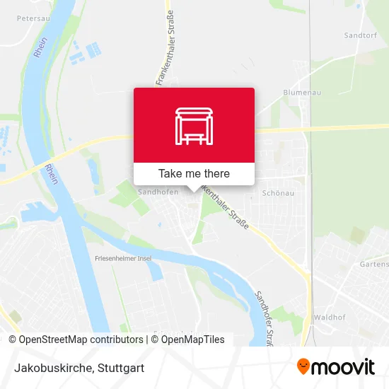 Jakobuskirche map