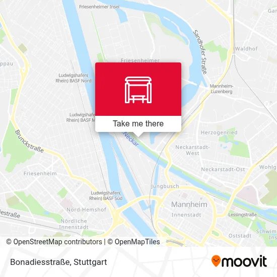 Bonadiesstraße map