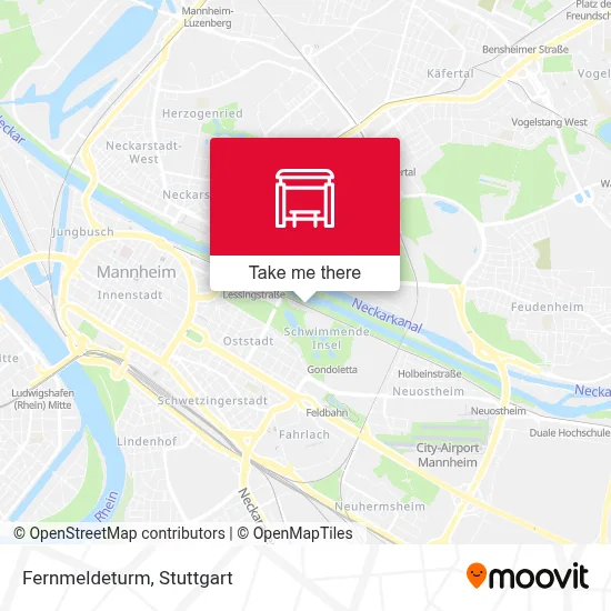 Fernmeldeturm map